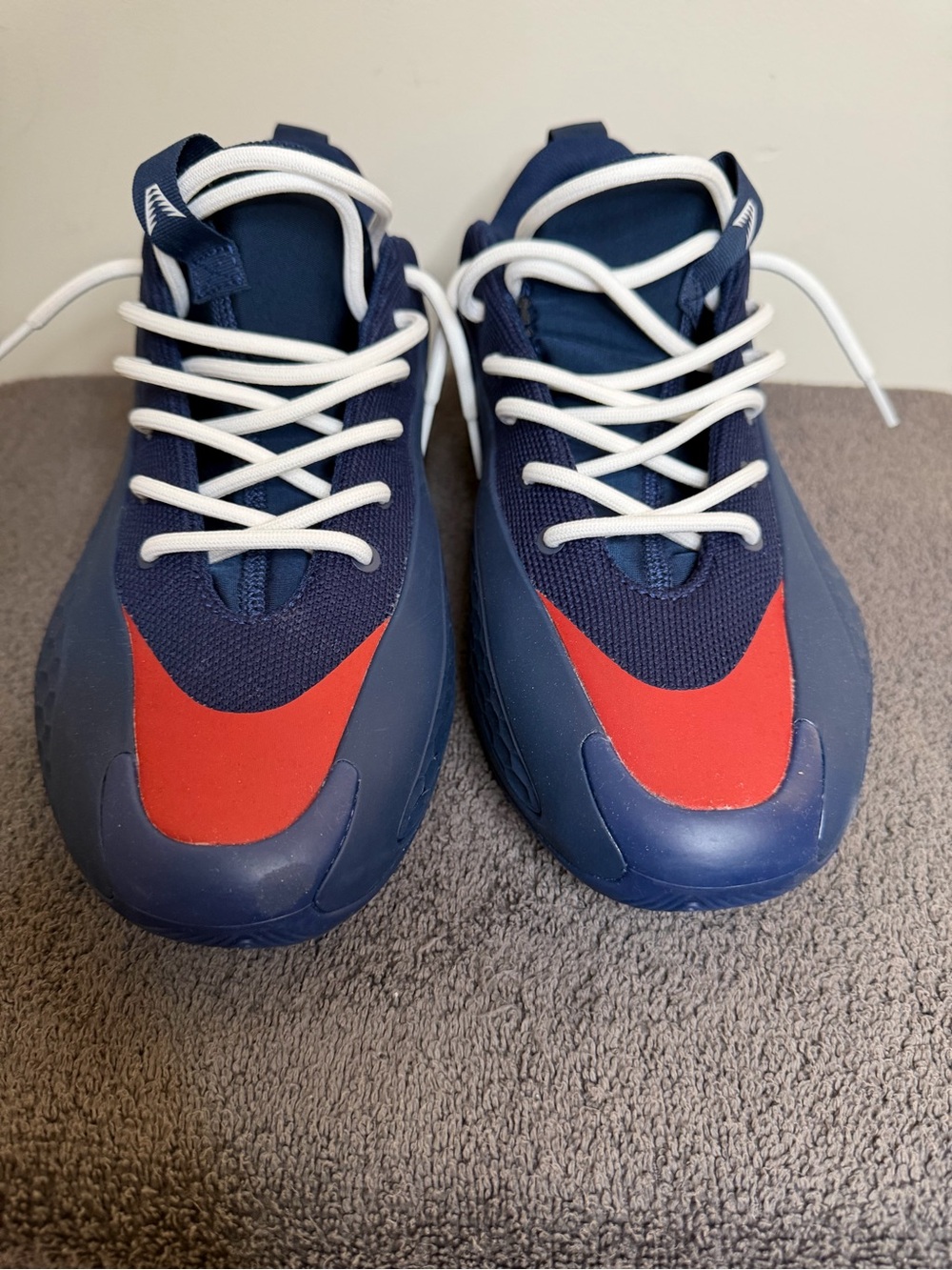 Men’s Adidas size 10 1/2 AE 1 low in “USA Night Indigo”. Excellent condition. - Picture 1 of 8
